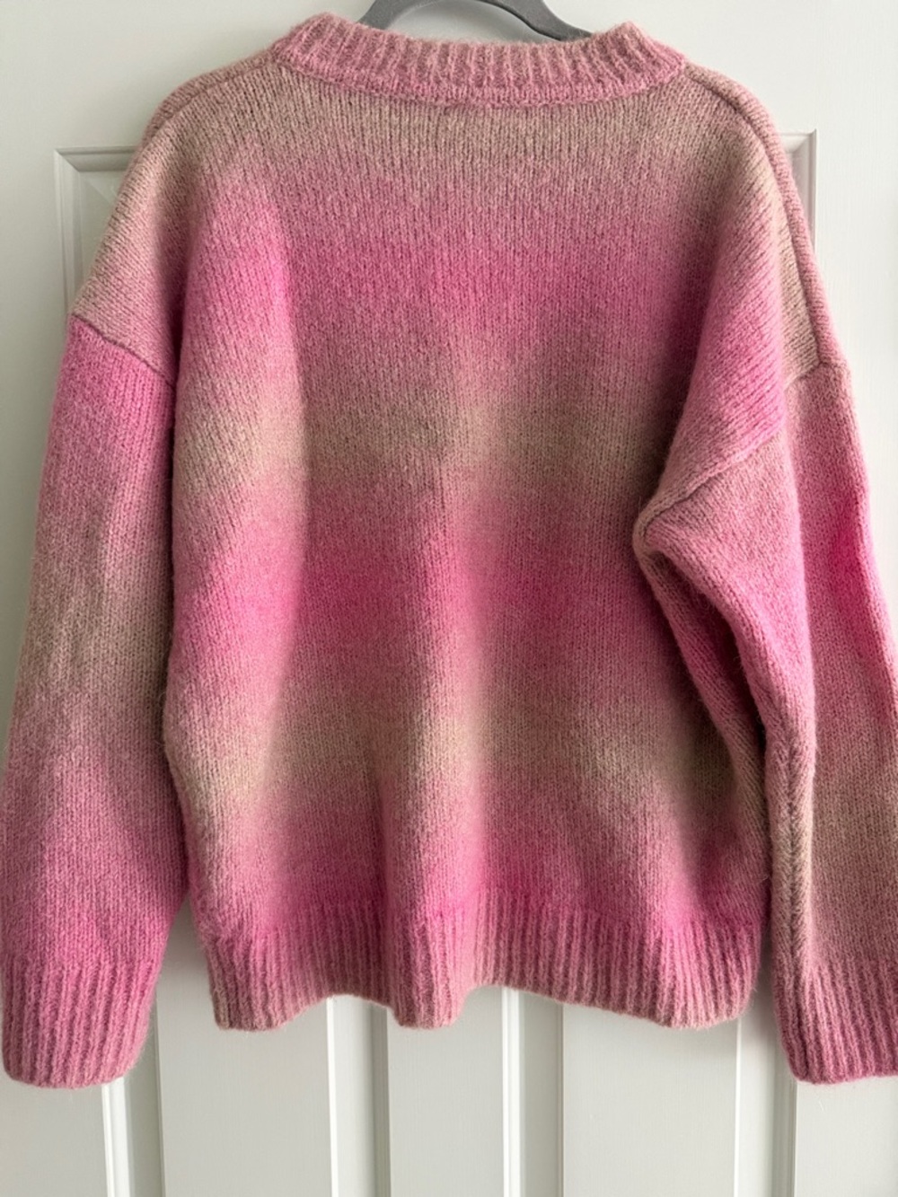 rag & bone Pink Ombre Crewneck Sweater - Picture 3 of 3